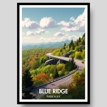 Blue Ridge Parkway Poster - WanderWall