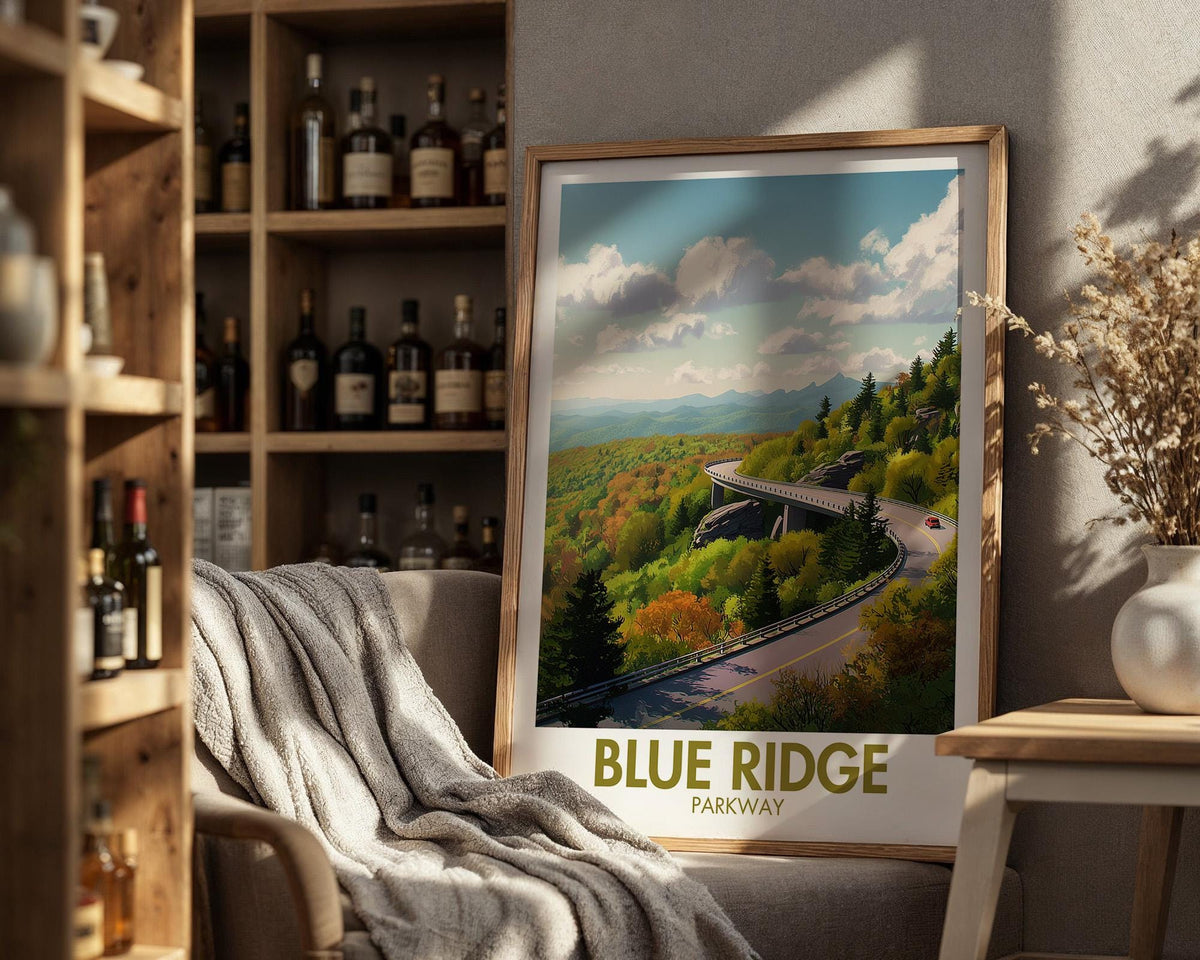 Blue Ridge Parkway Poster - WanderWall