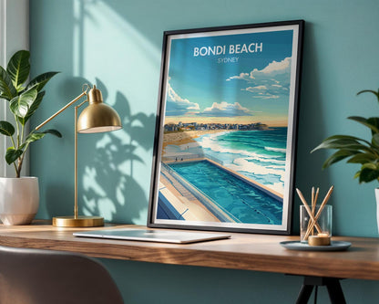 Bondi Beach Poster - WanderWall