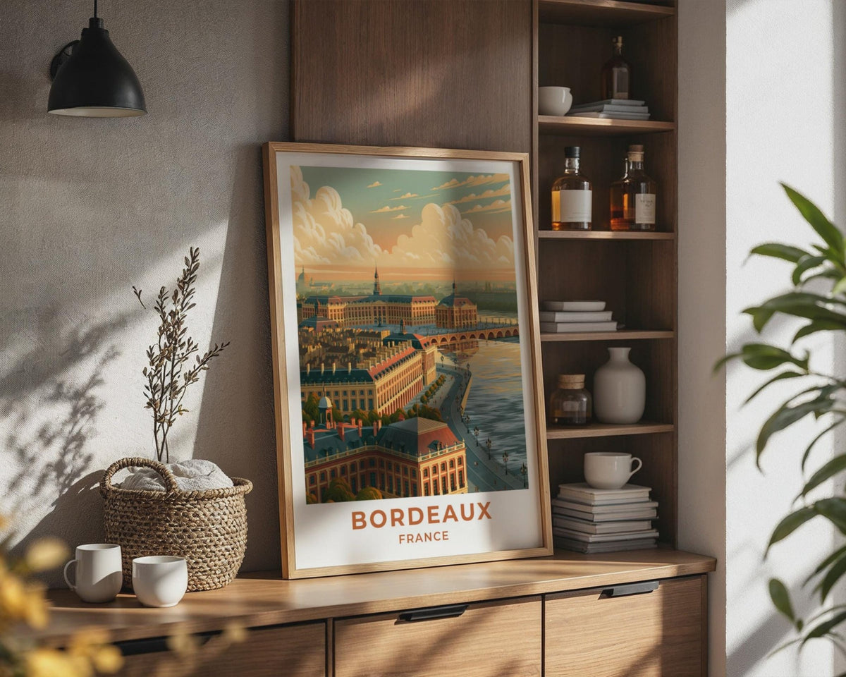 Bordeaux Poster - WanderWall