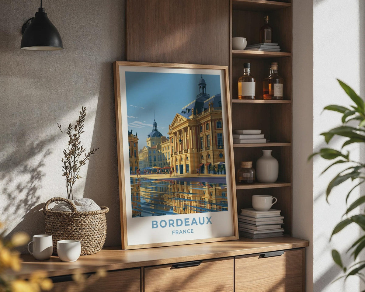 Bordeaux Poster - WanderWall
