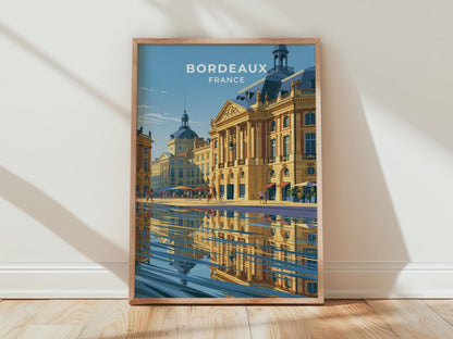 Bordeaux Poster - WanderWall