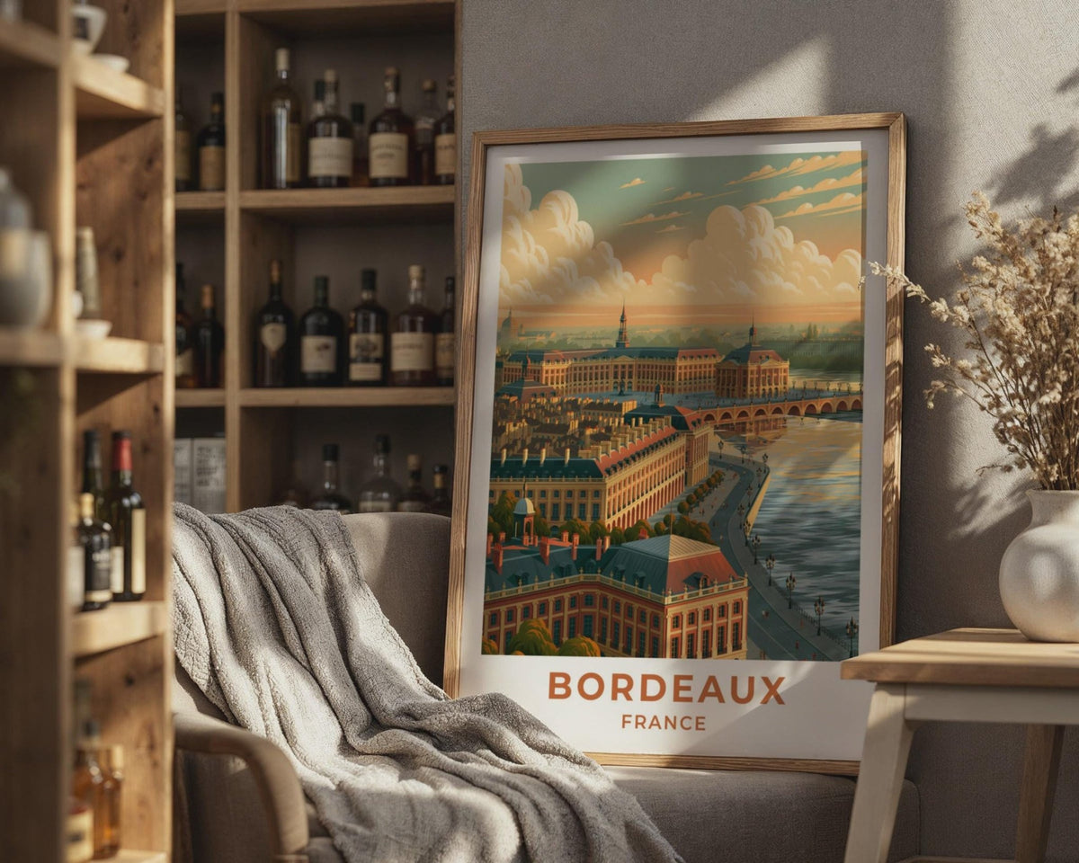 Bordeaux Poster - WanderWall