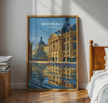 Bordeaux Poster - WanderWall