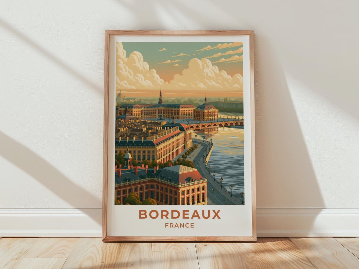 Bordeaux Poster - WanderWall