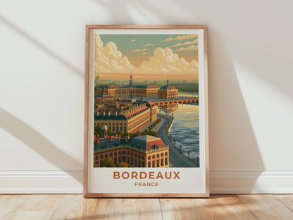 Bordeaux Poster - WanderWall