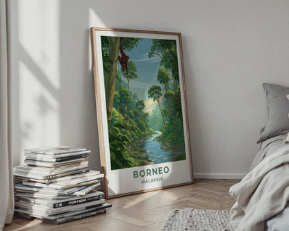 Borneo Poster - WanderWall