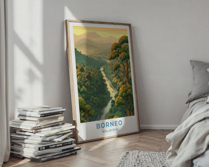 Borneo Poster - WanderWall