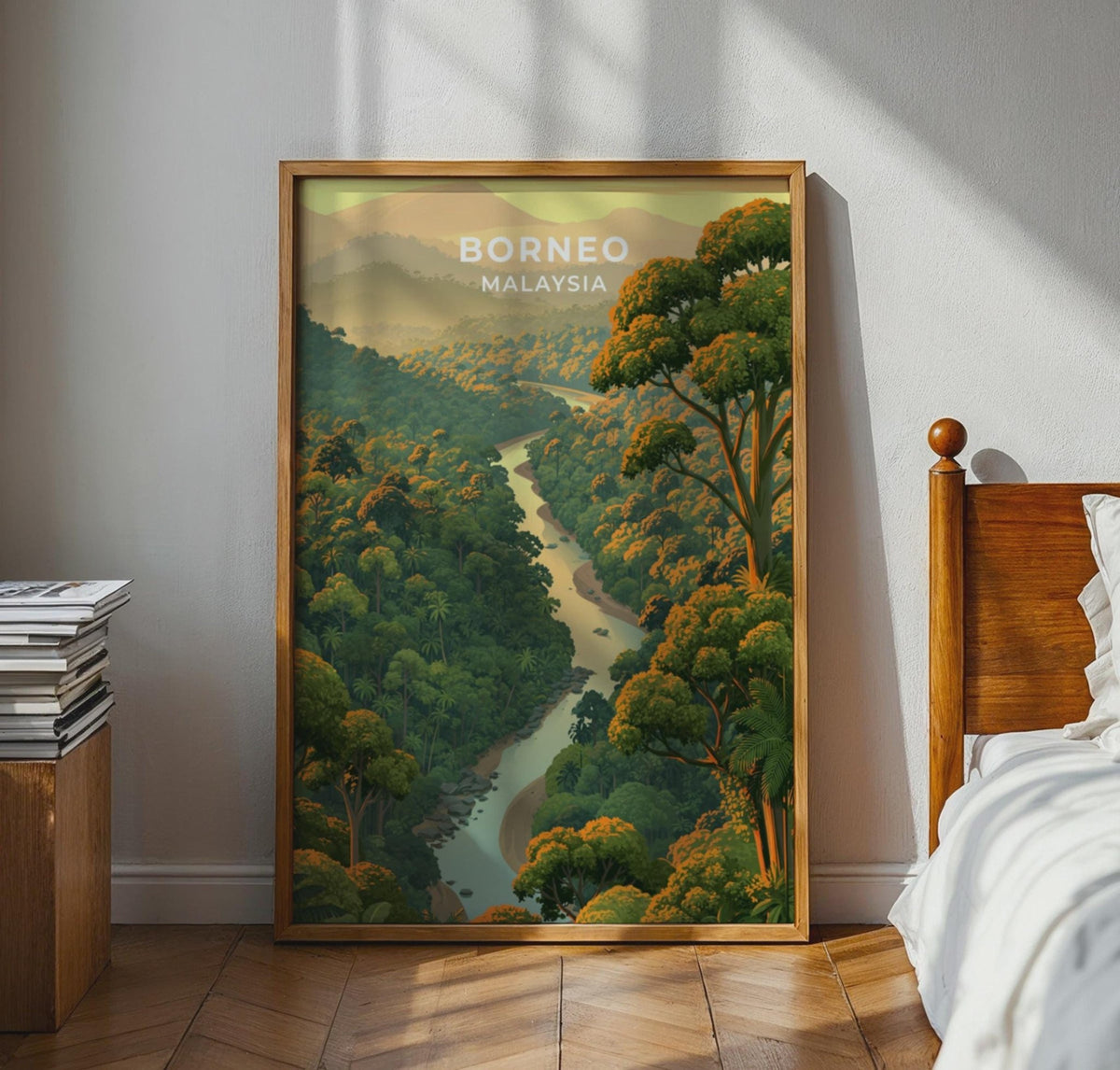 Borneo Poster - WanderWall