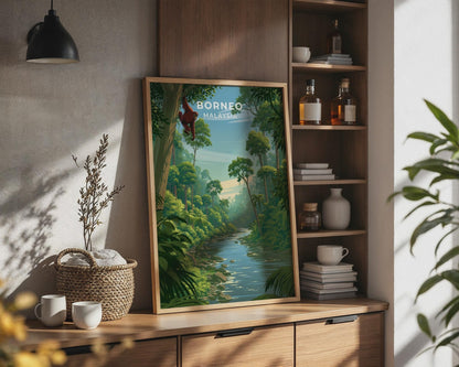 Borneo Poster - WanderWall