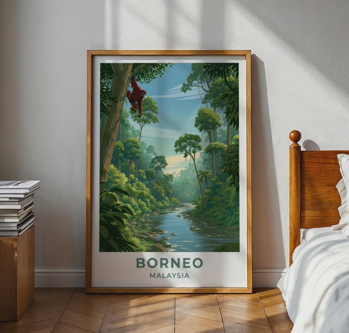 Borneo Poster - WanderWall