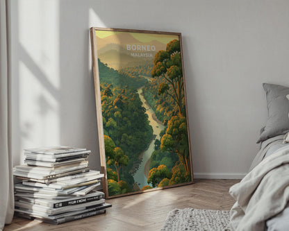 Borneo Poster - WanderWall