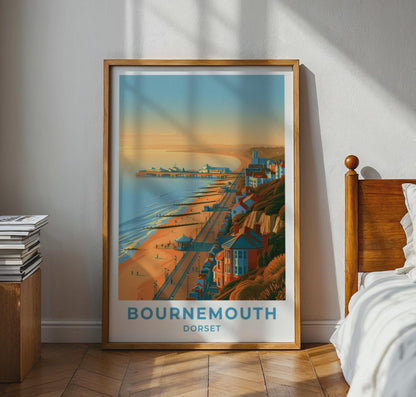 Bournemouth Poster - WanderWall
