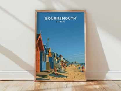 Bournemouth Poster - WanderWall