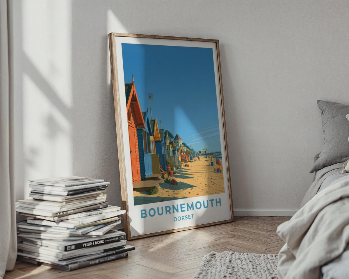 Bournemouth Poster - WanderWall