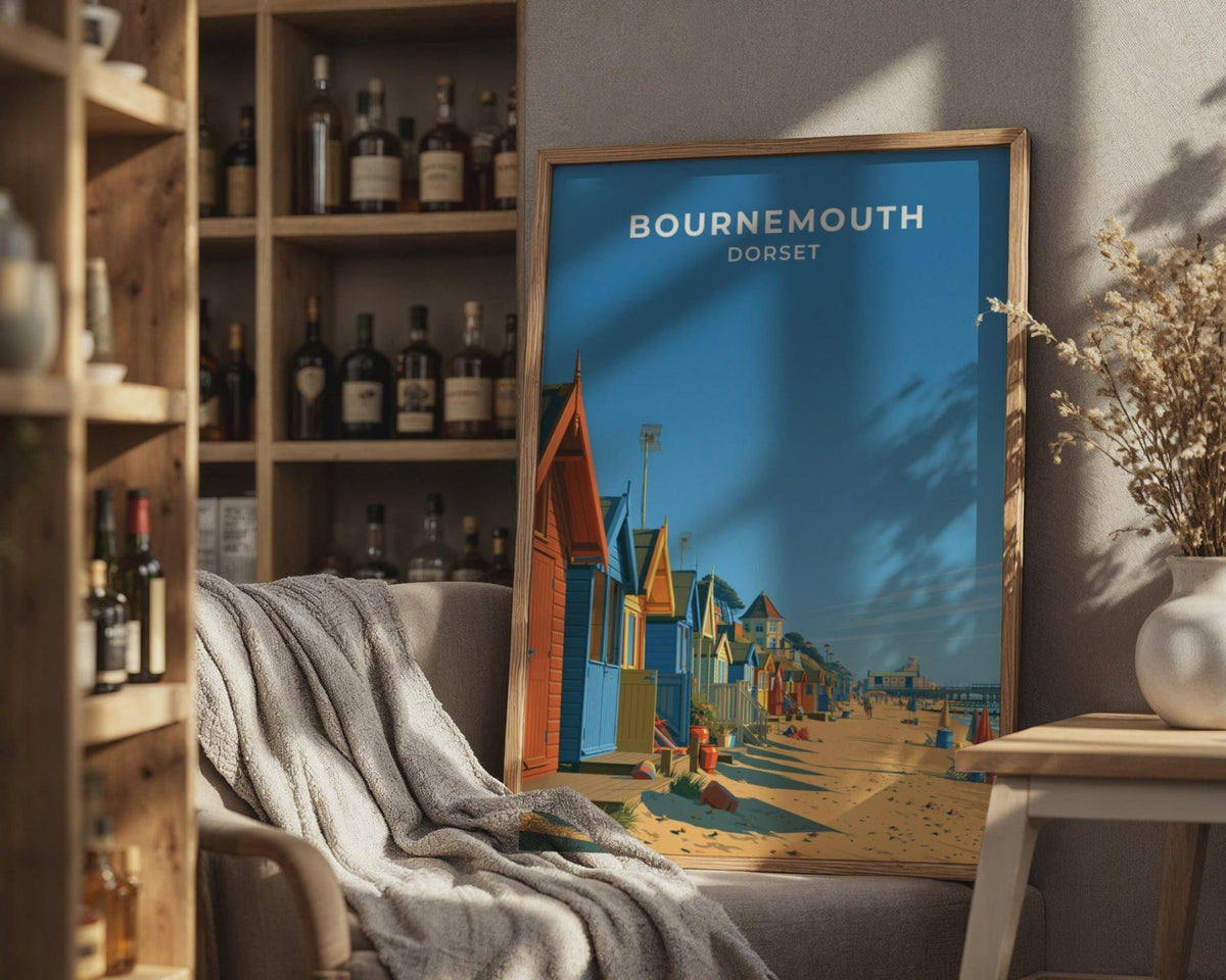 Bournemouth Poster - WanderWall