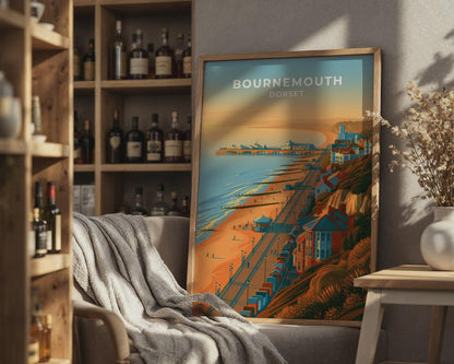 Bournemouth Poster - WanderWall