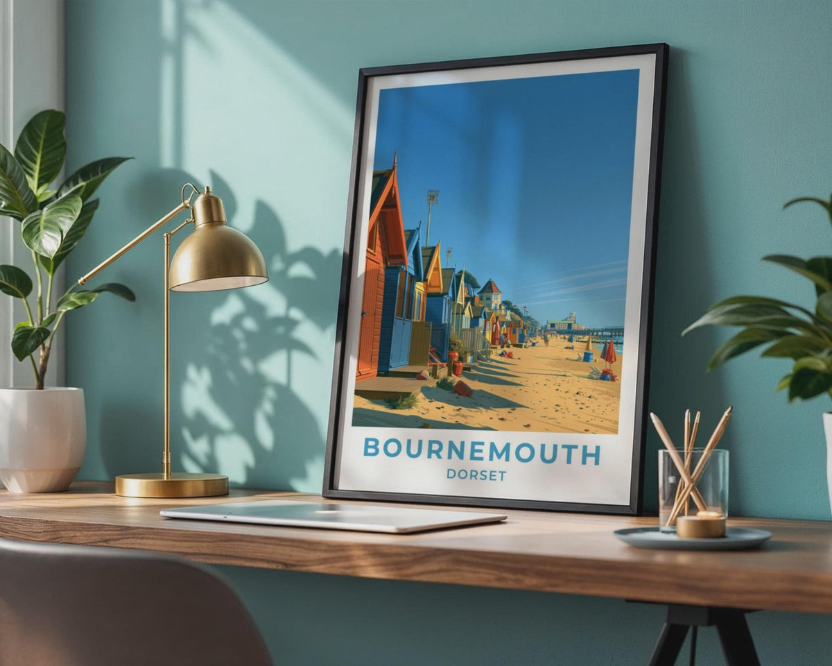 Bournemouth Poster - WanderWall