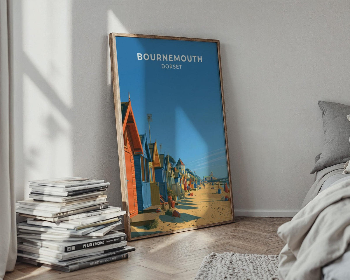 Bournemouth Poster - WanderWall