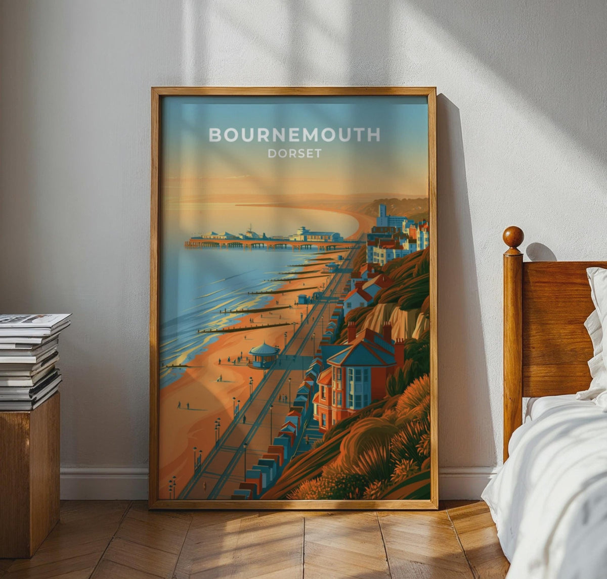 Bournemouth Poster - WanderWall