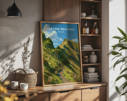 Brecon Beacons Poster - WanderWall