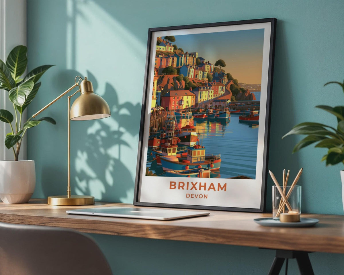 Brixham Poster - WanderWall
