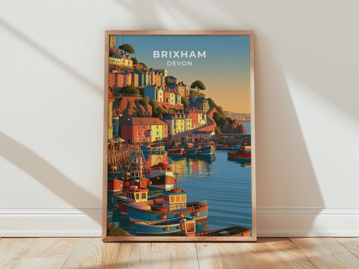 Brixham Poster - WanderWall