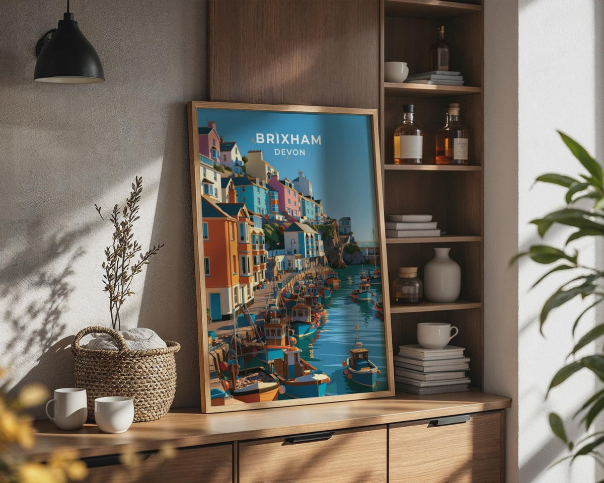 Brixham Poster - WanderWall