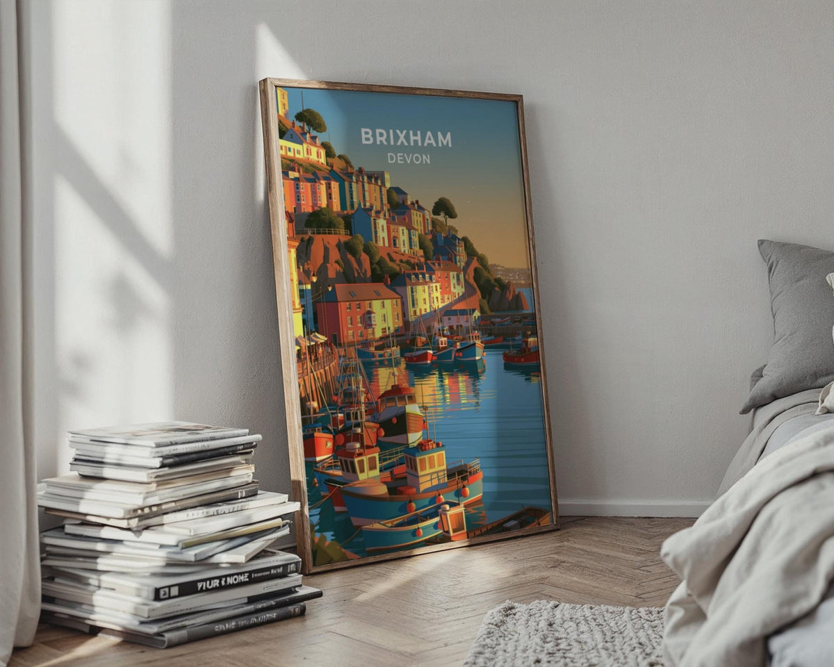 Brixham Poster - WanderWall