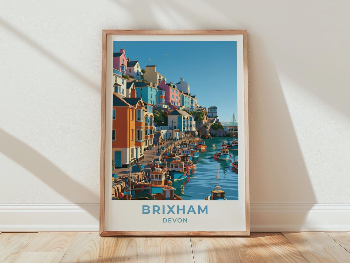 Brixham Poster - WanderWall