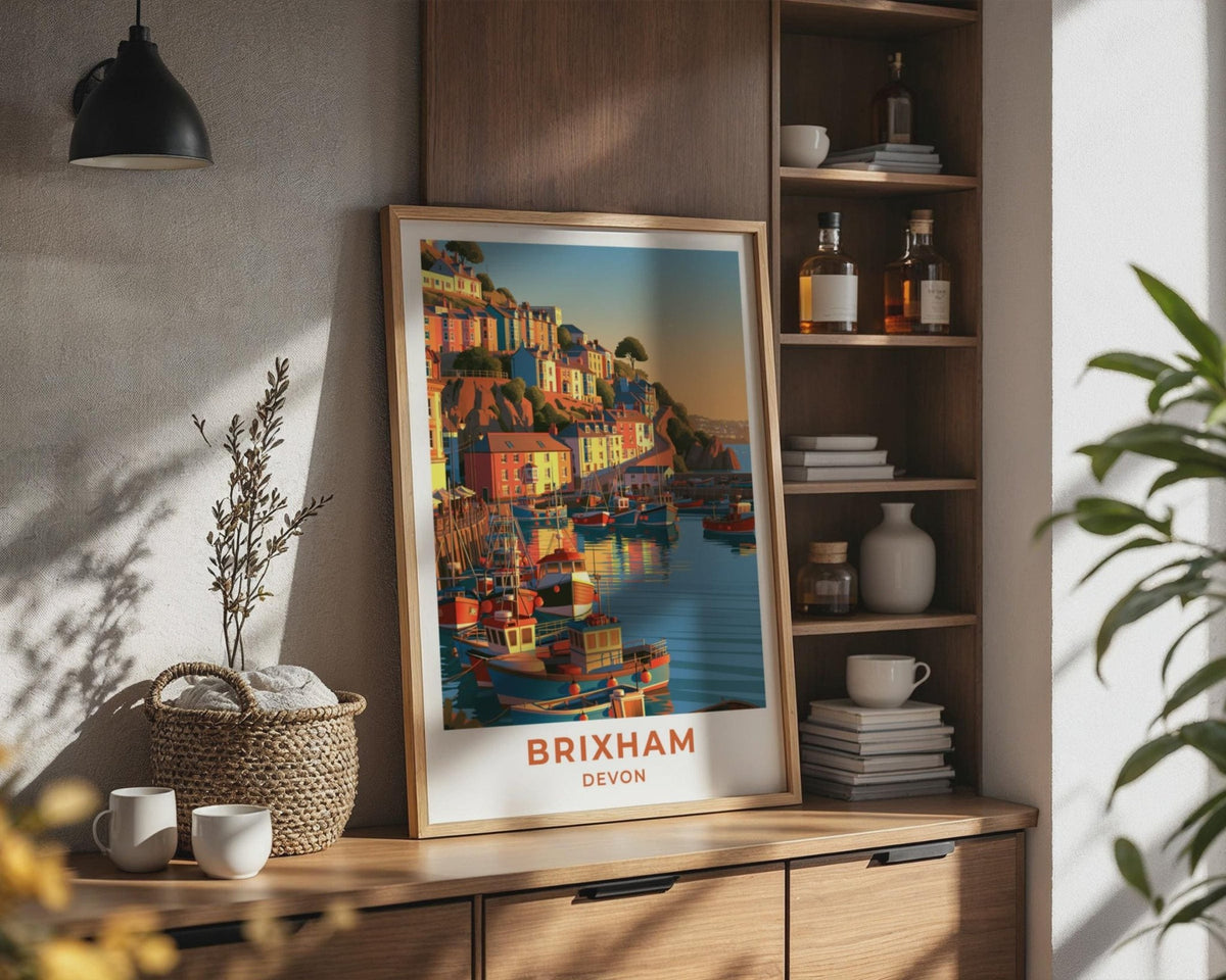 Brixham Poster - WanderWall