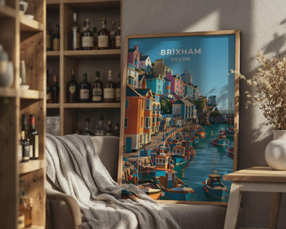 Brixham Poster - WanderWall