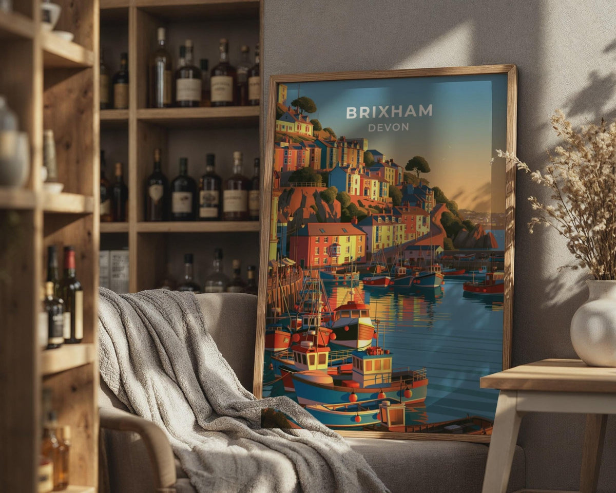 Brixham Poster - WanderWall
