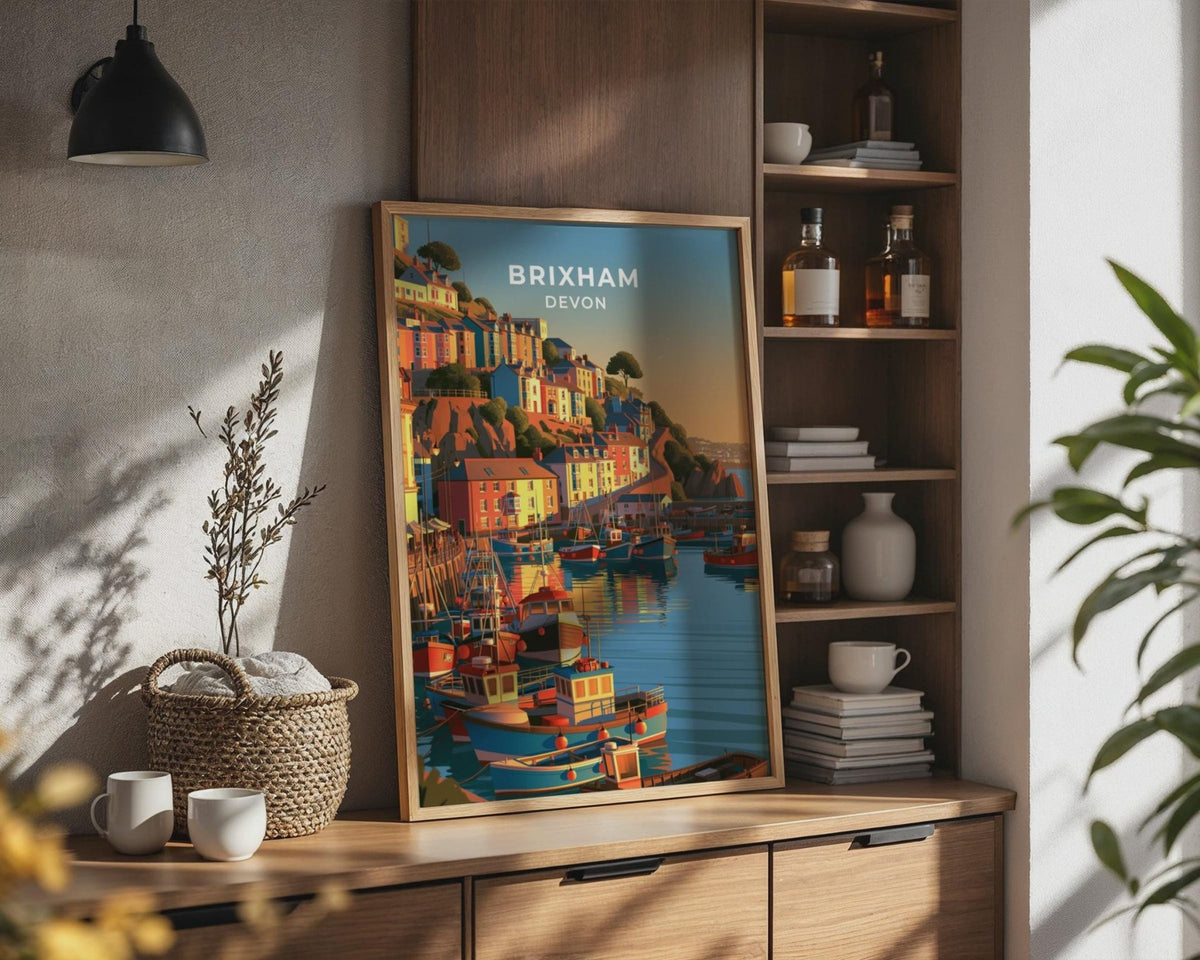 Brixham Poster - WanderWall