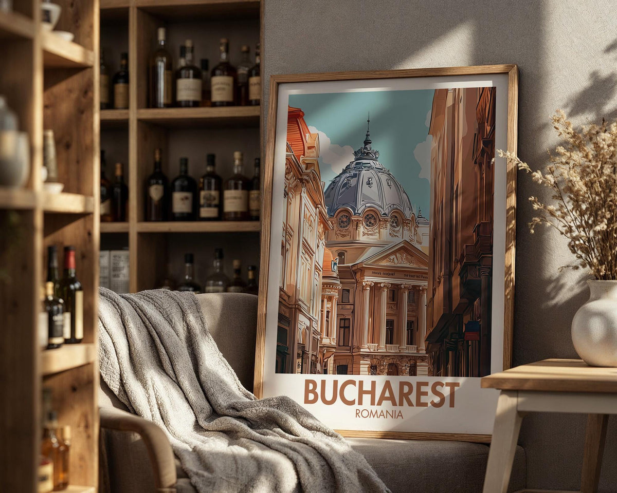 Bucharest Poster - WanderWall