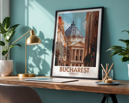 Bucharest Poster - WanderWall