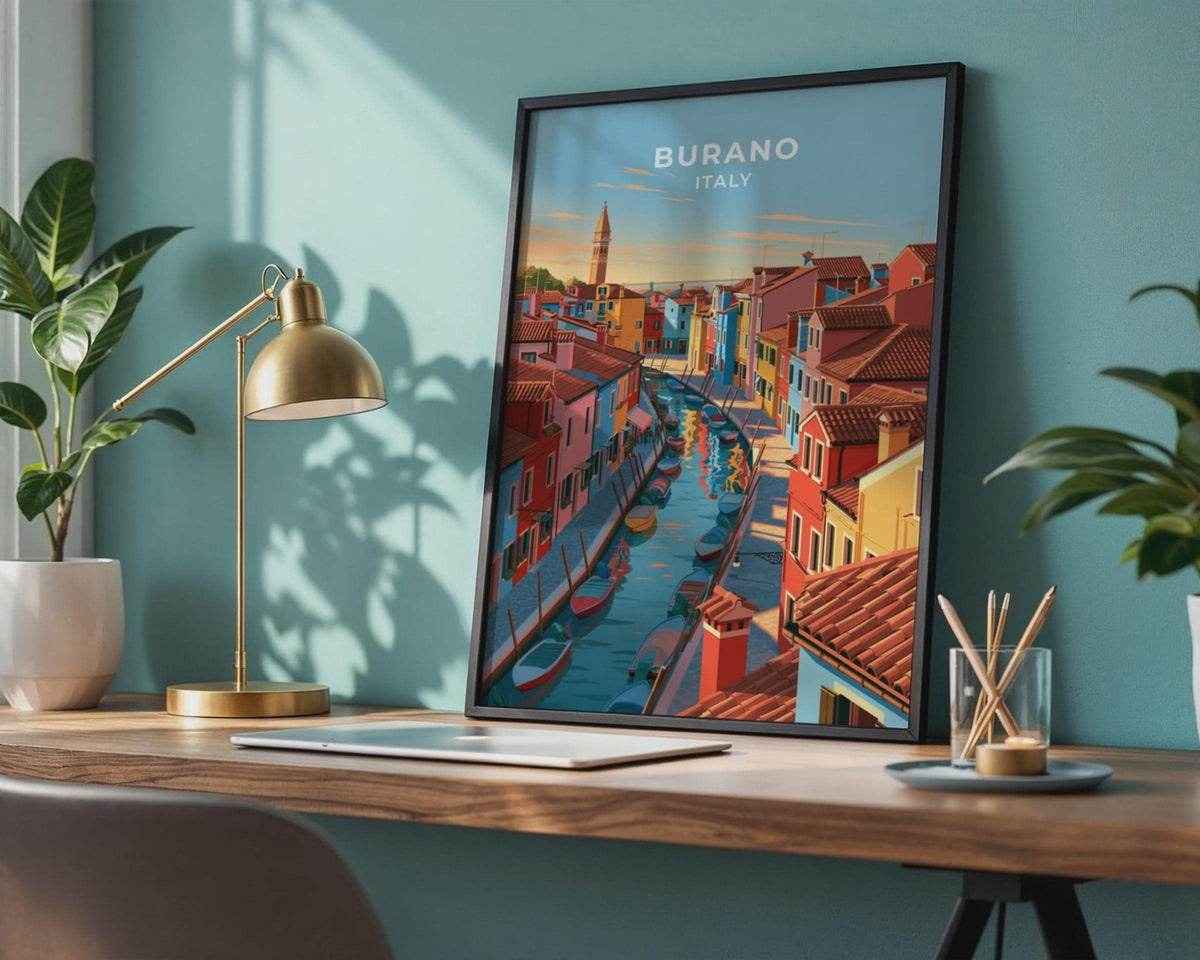 Burano Poster - WanderWall