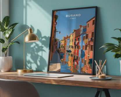 Burano Poster - WanderWall