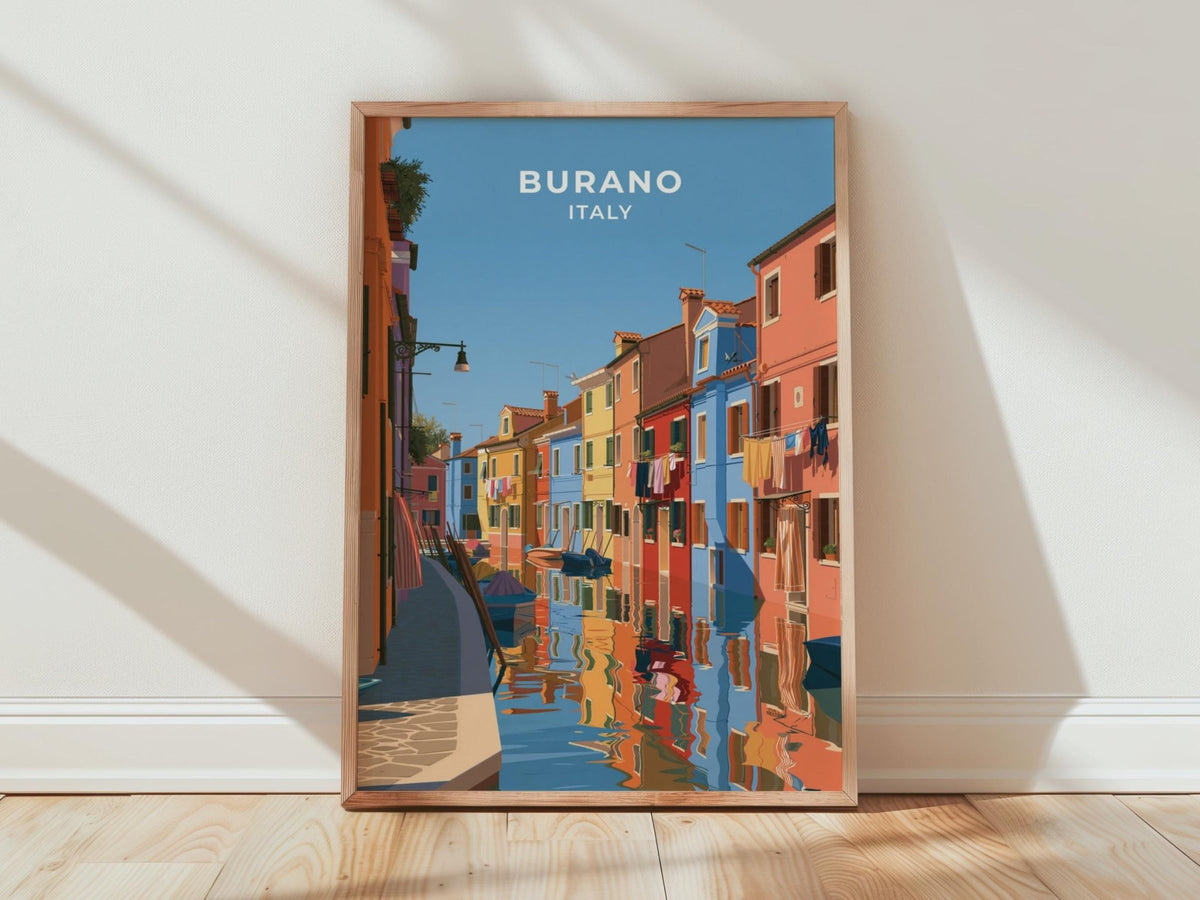 Burano Poster - WanderWall