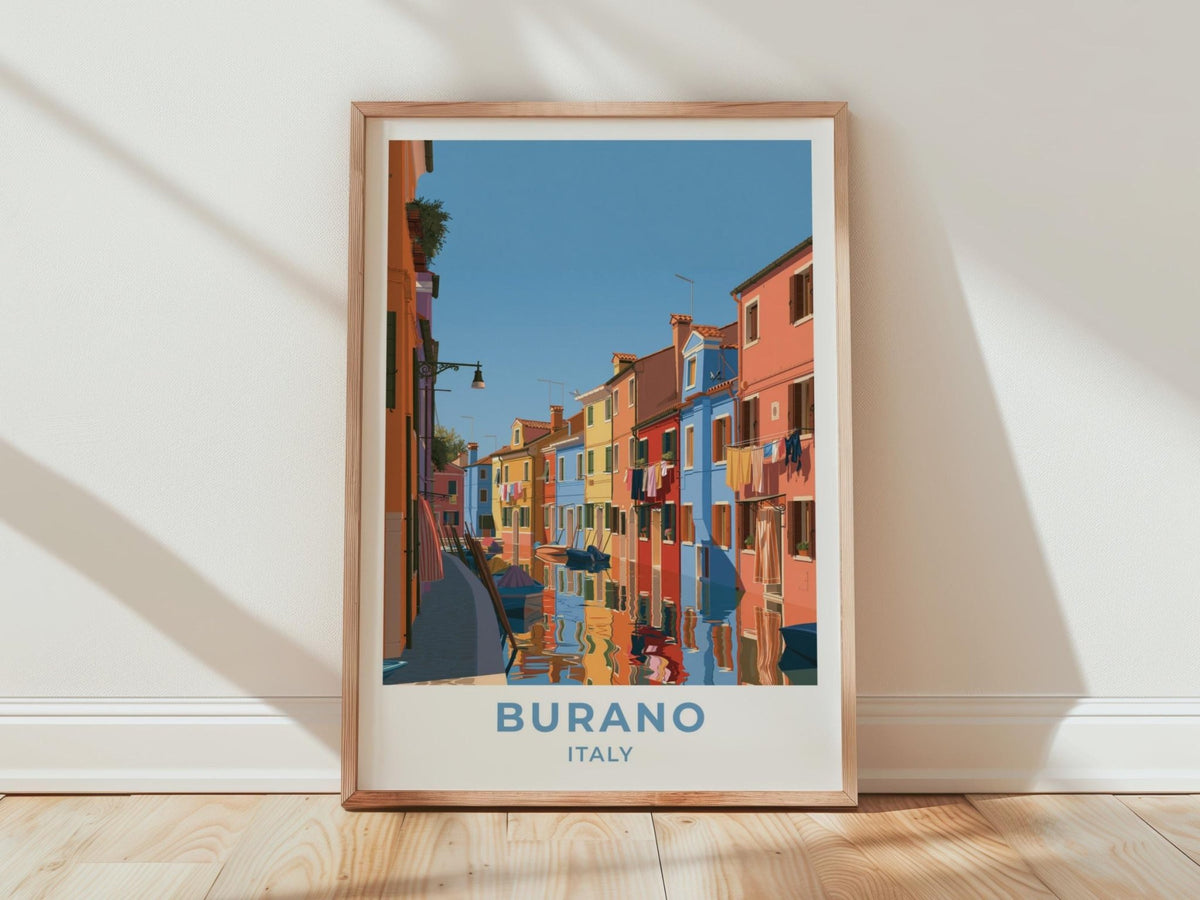 Burano Poster - WanderWall