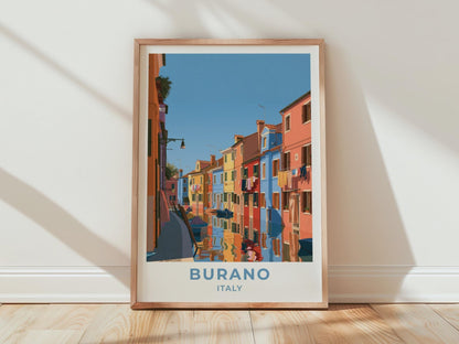 Burano Poster - WanderWall