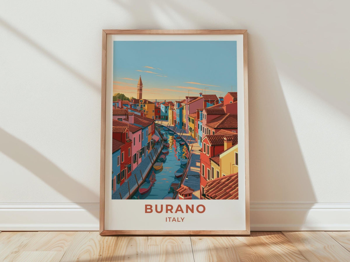 Burano Poster - WanderWall