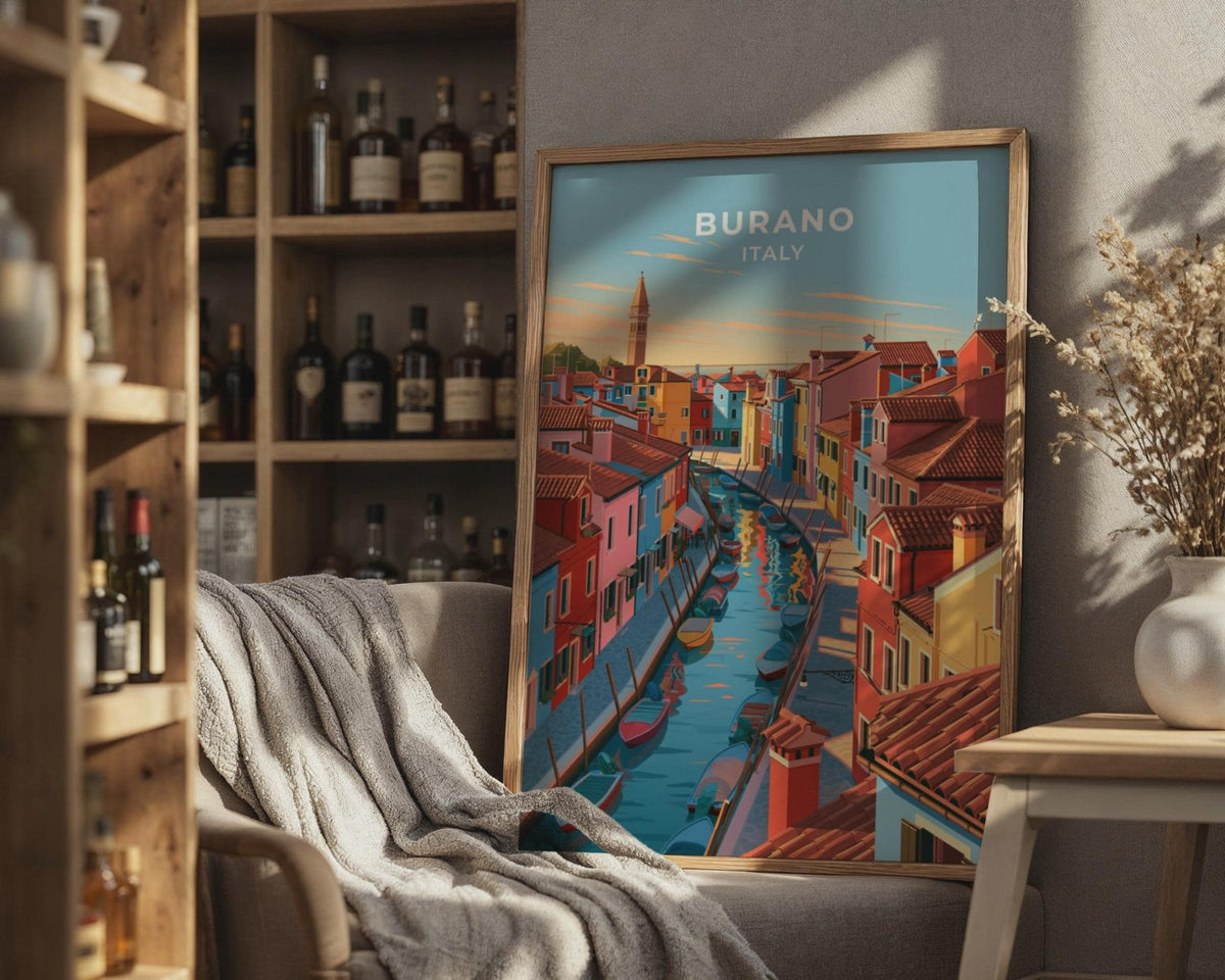 Burano Poster - WanderWall