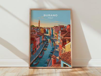 Burano Poster - WanderWall