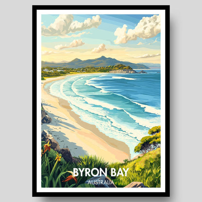 Byron Bay Poster - WanderWall