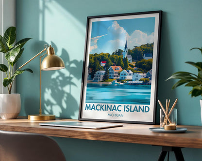Mackinac Island Poster