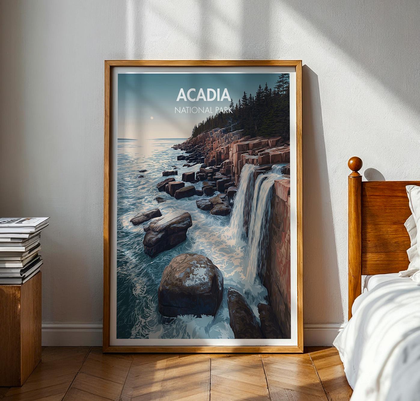 Acadia National Park Poster