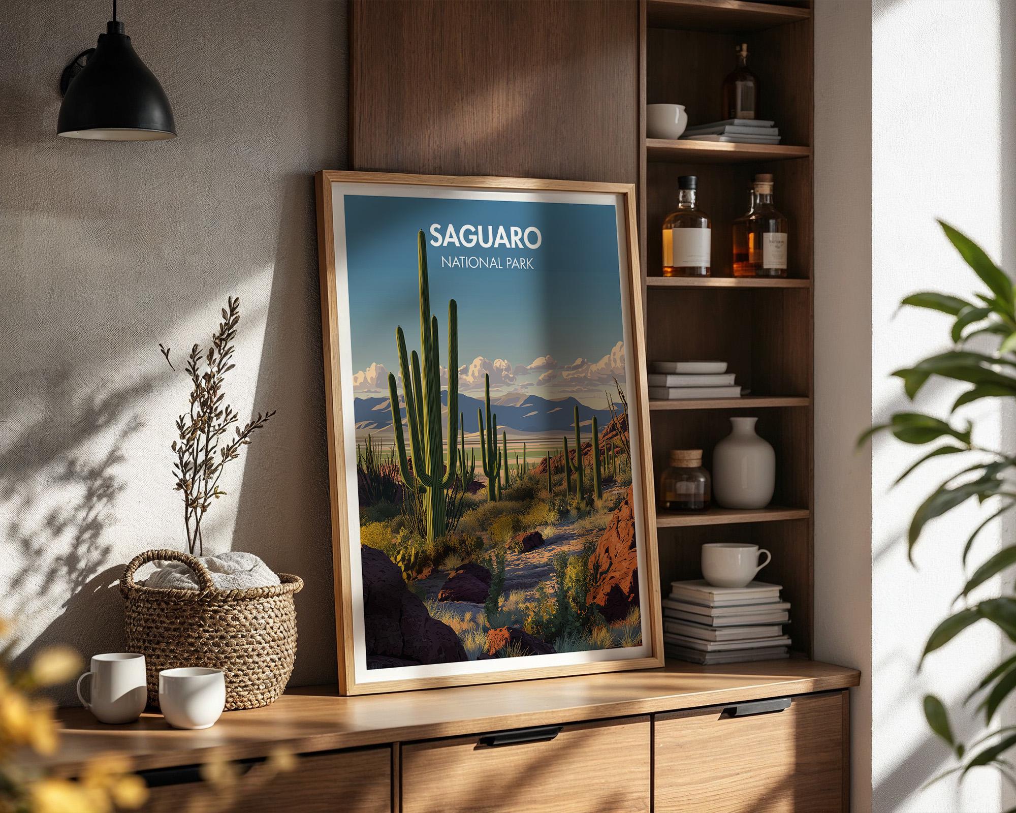 Saguaro National Park Poster