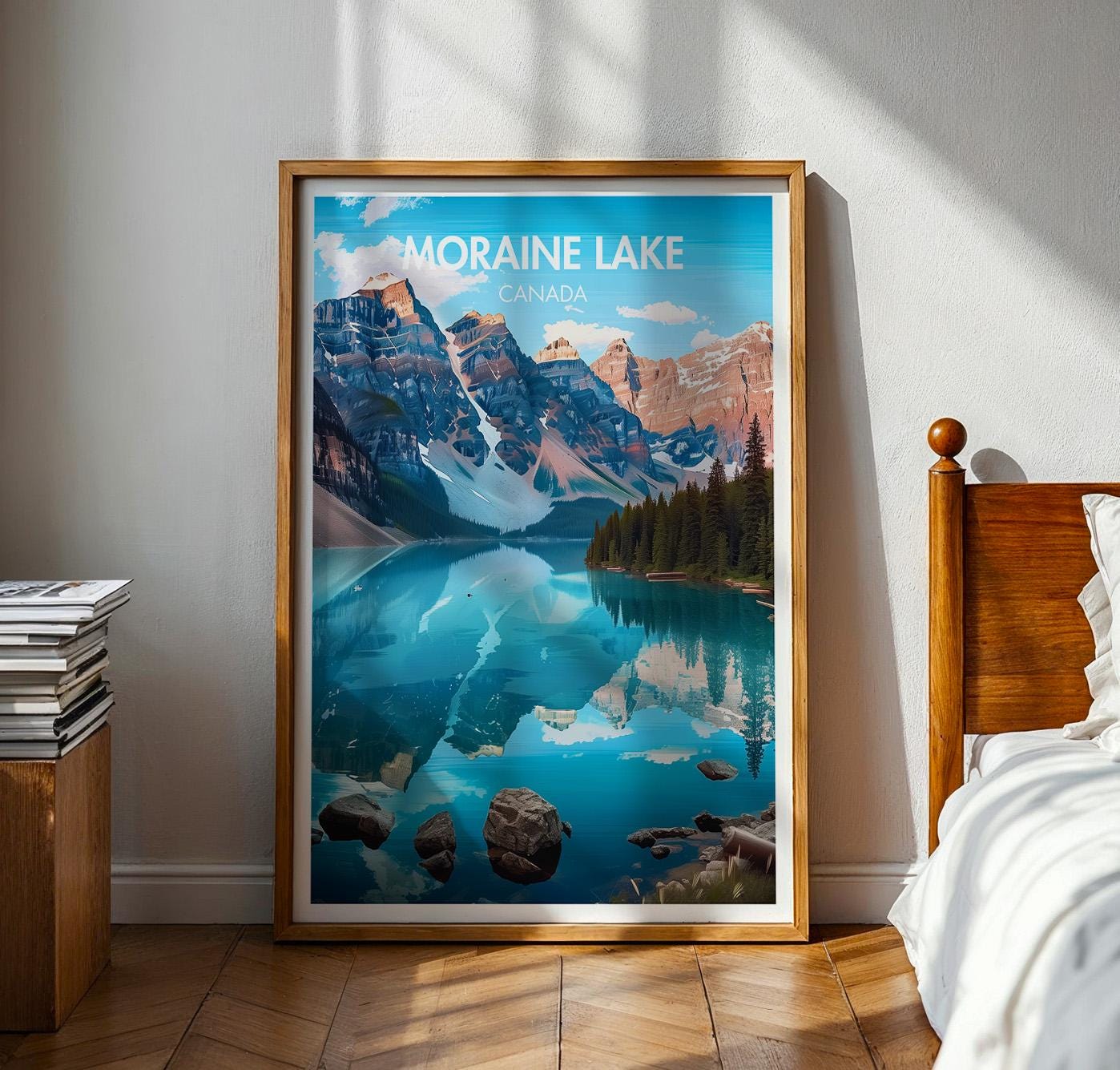Moraine Lake Poster