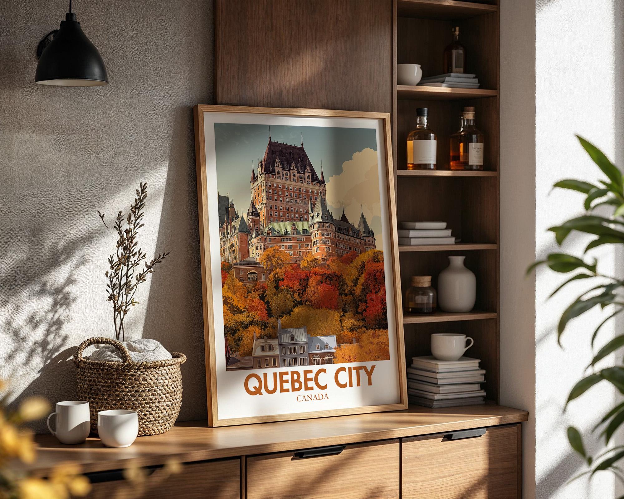 Quebec City Poster